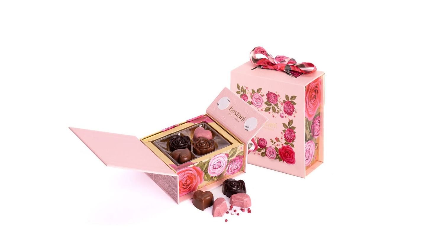 Rose Bag Chocolate Box – 8 Pcs