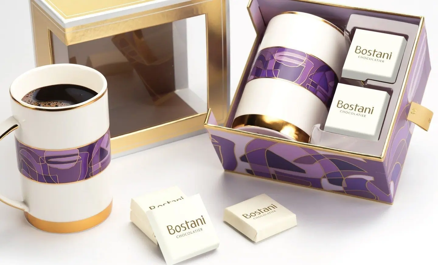 Purple Big Mug   2 Pcs