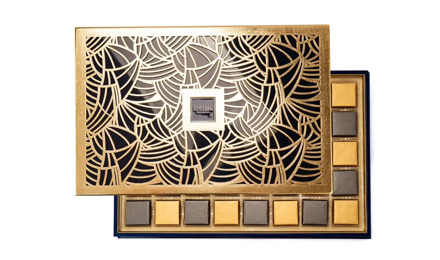 Bostani Golden Dark Blue Box – 80 Pcs
