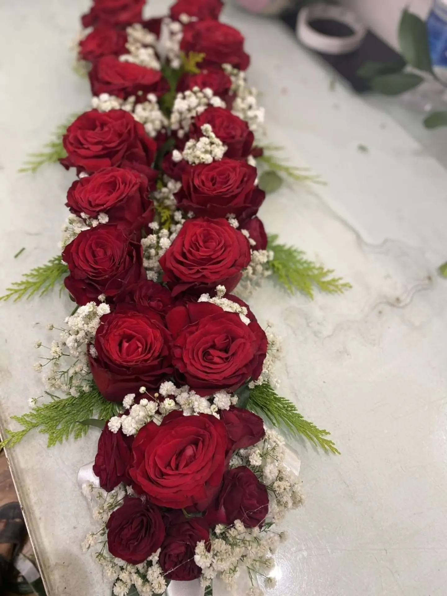 عقد ورد مكس جوري بيبي جوري