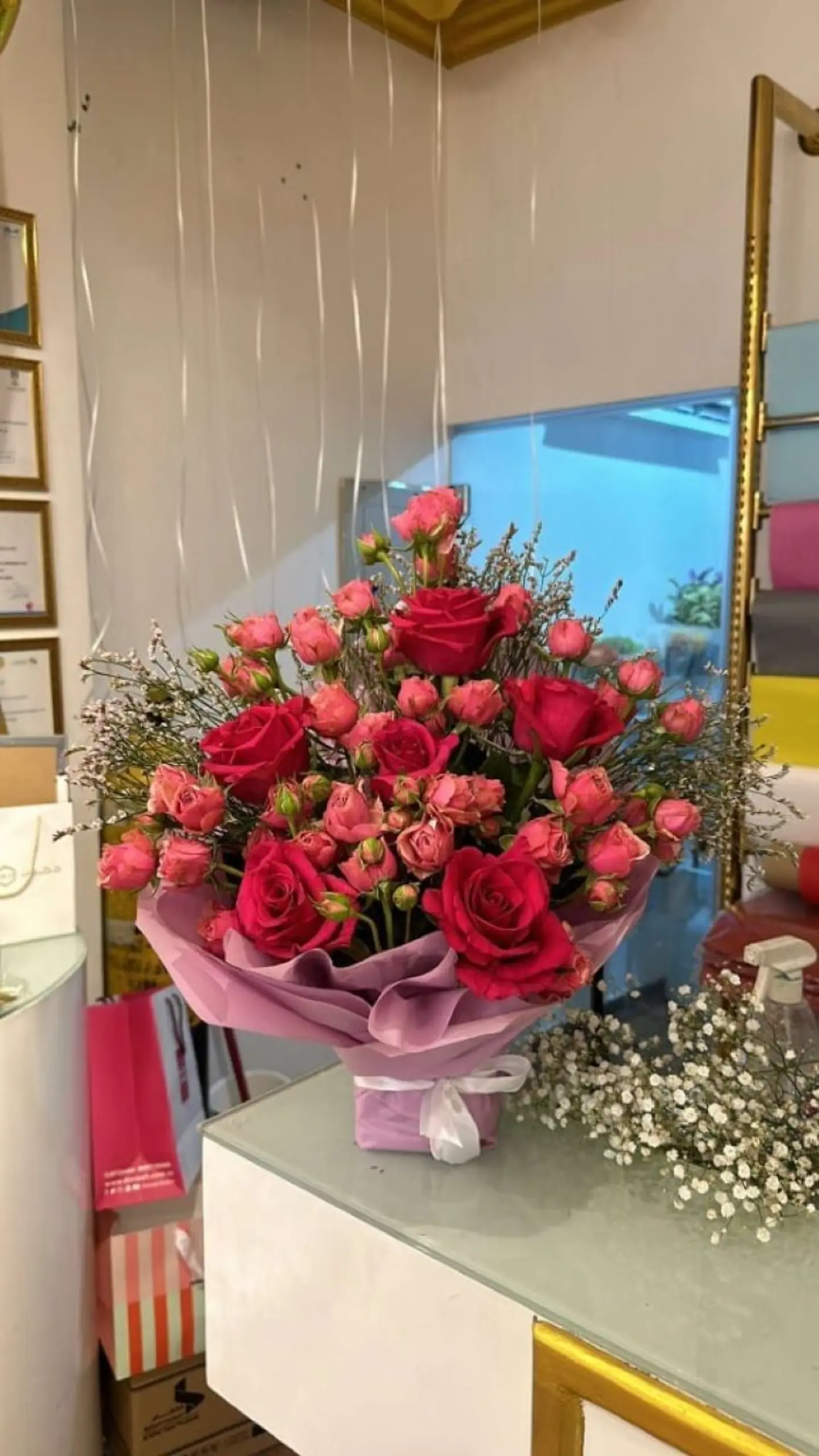 باقه ورد واقفه فوشي