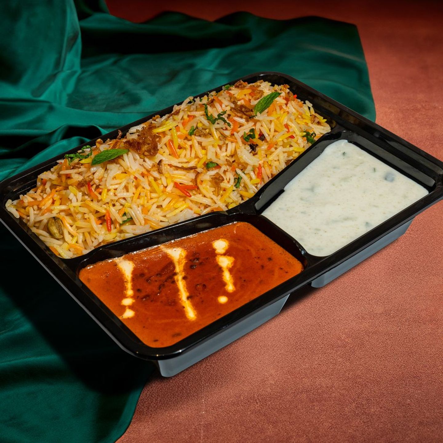 طبق برياني الخضار