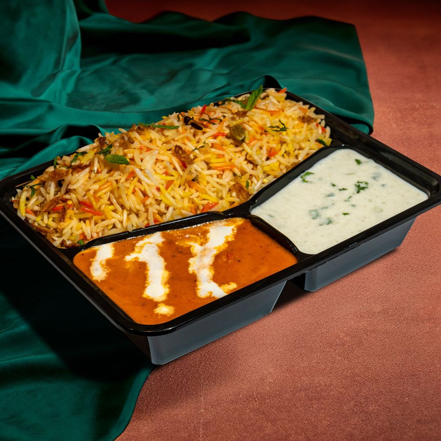طبق برياني الدجاج