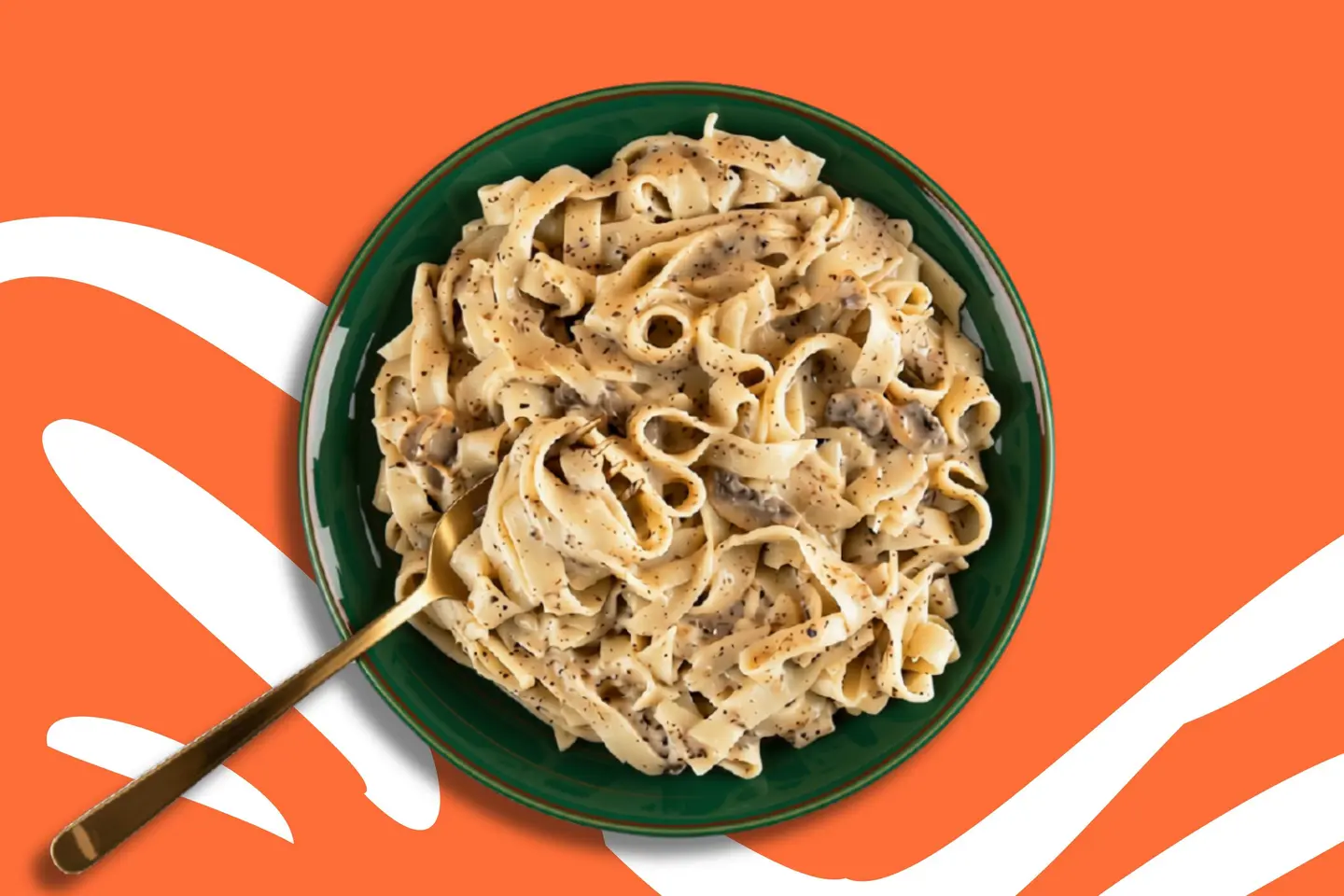 Chicken Alfredo Tagliatelle