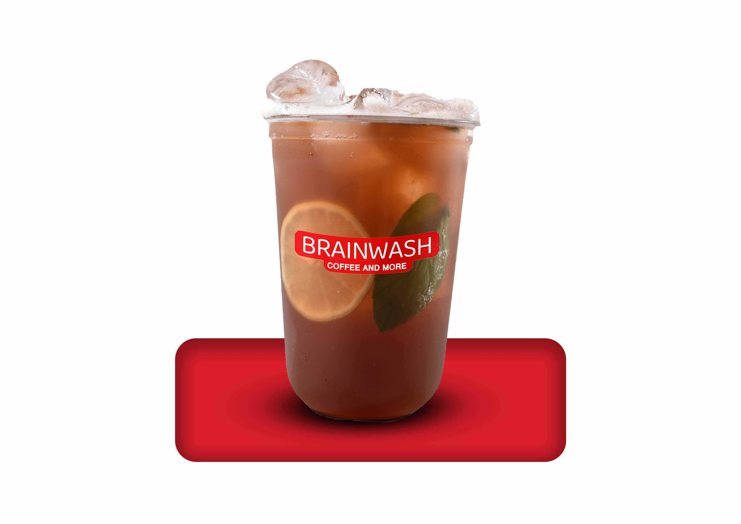 شاي مثلج بالخوخ