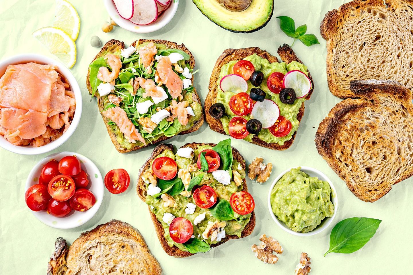 Build Your Own Avocado Toast