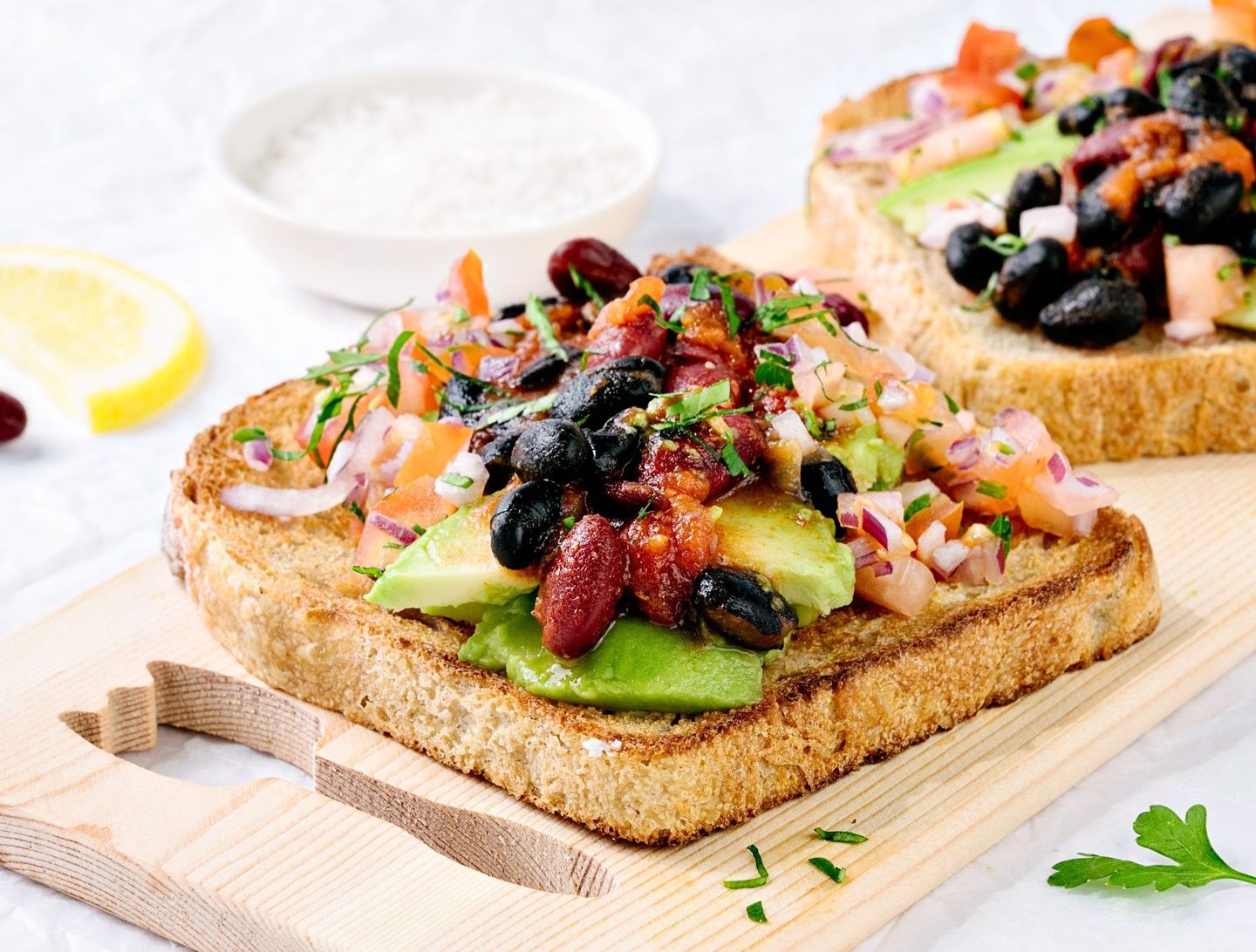 Mexican Beans & Avocado Toast