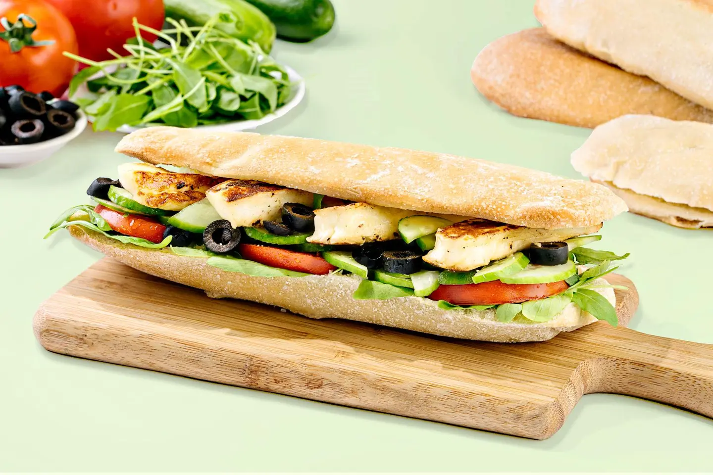 Halloumi Panini