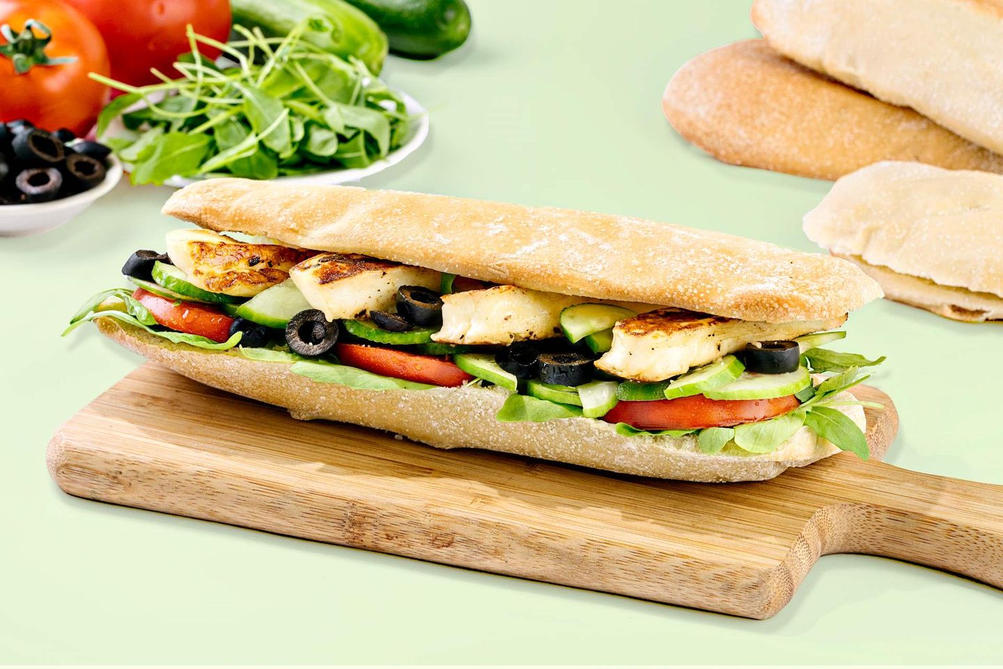 Halloumi Panini