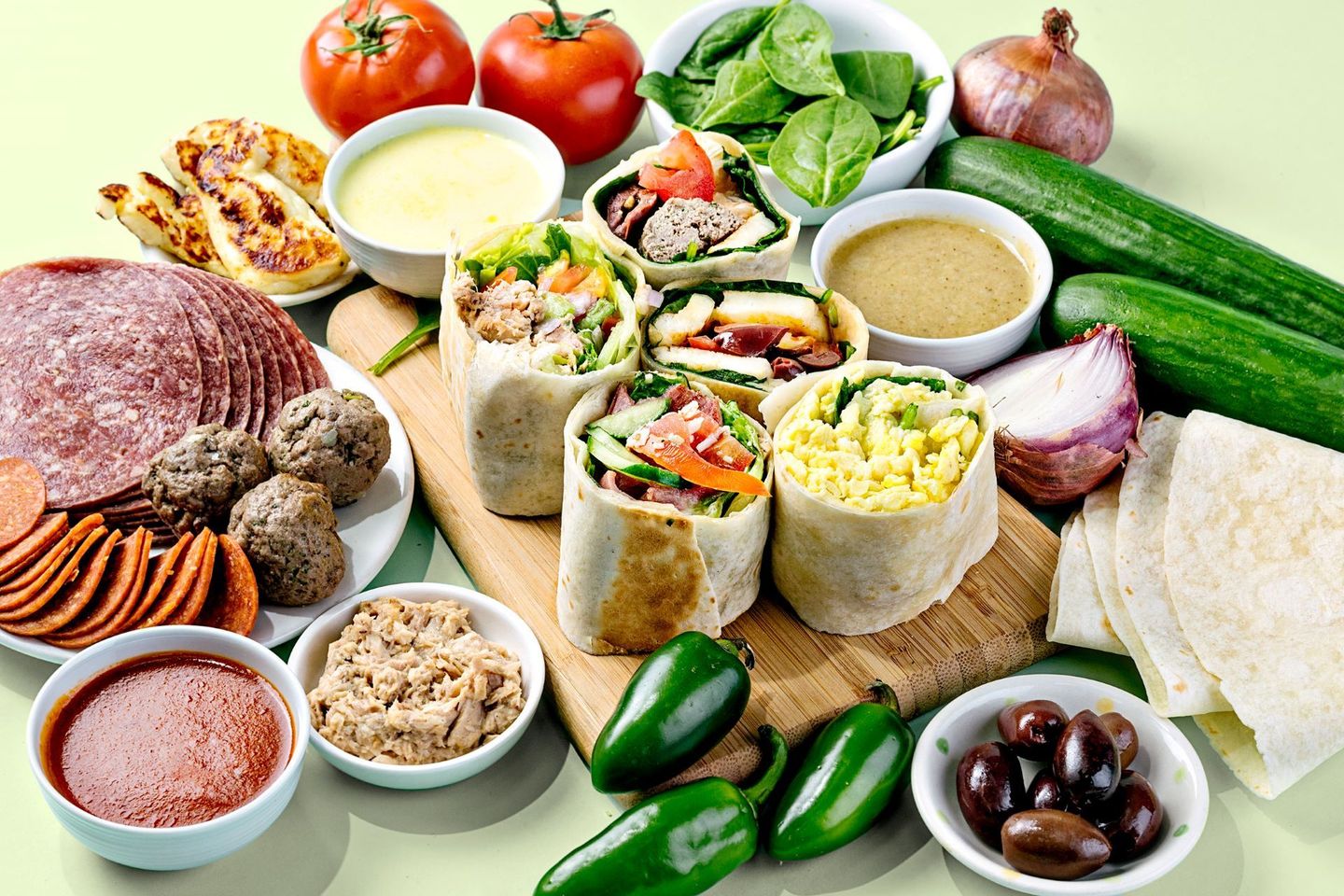 Build Your Own Healthy Wrap