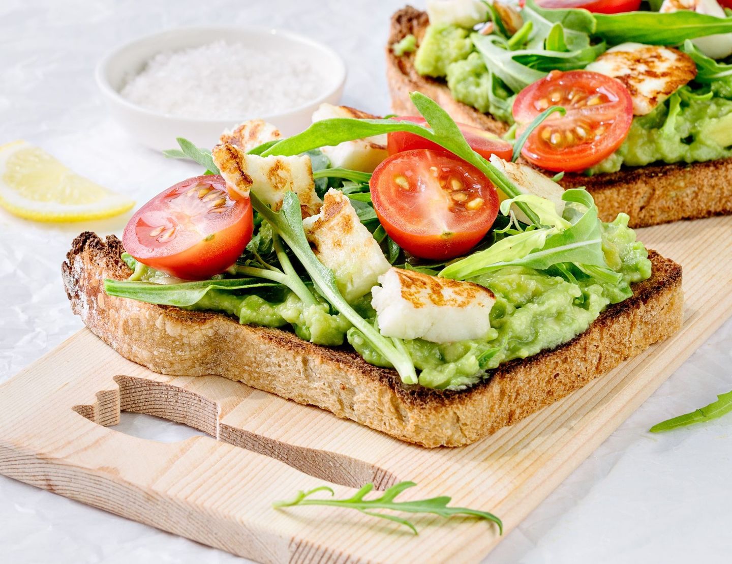 Halloumi Avocado Toast