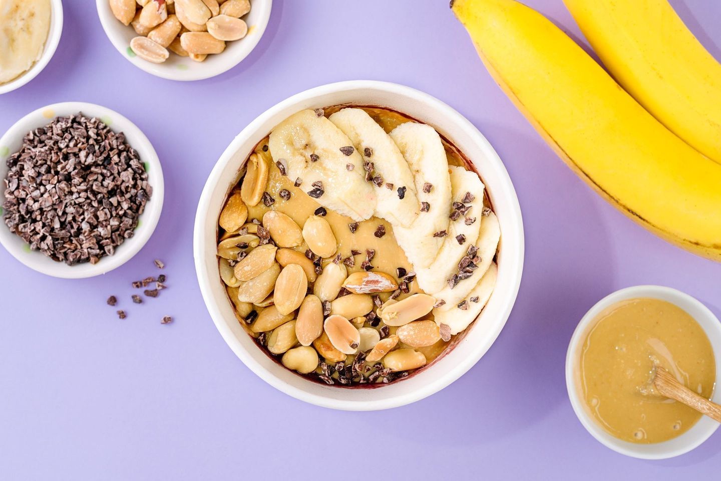 Pb Banana Acai Bowl