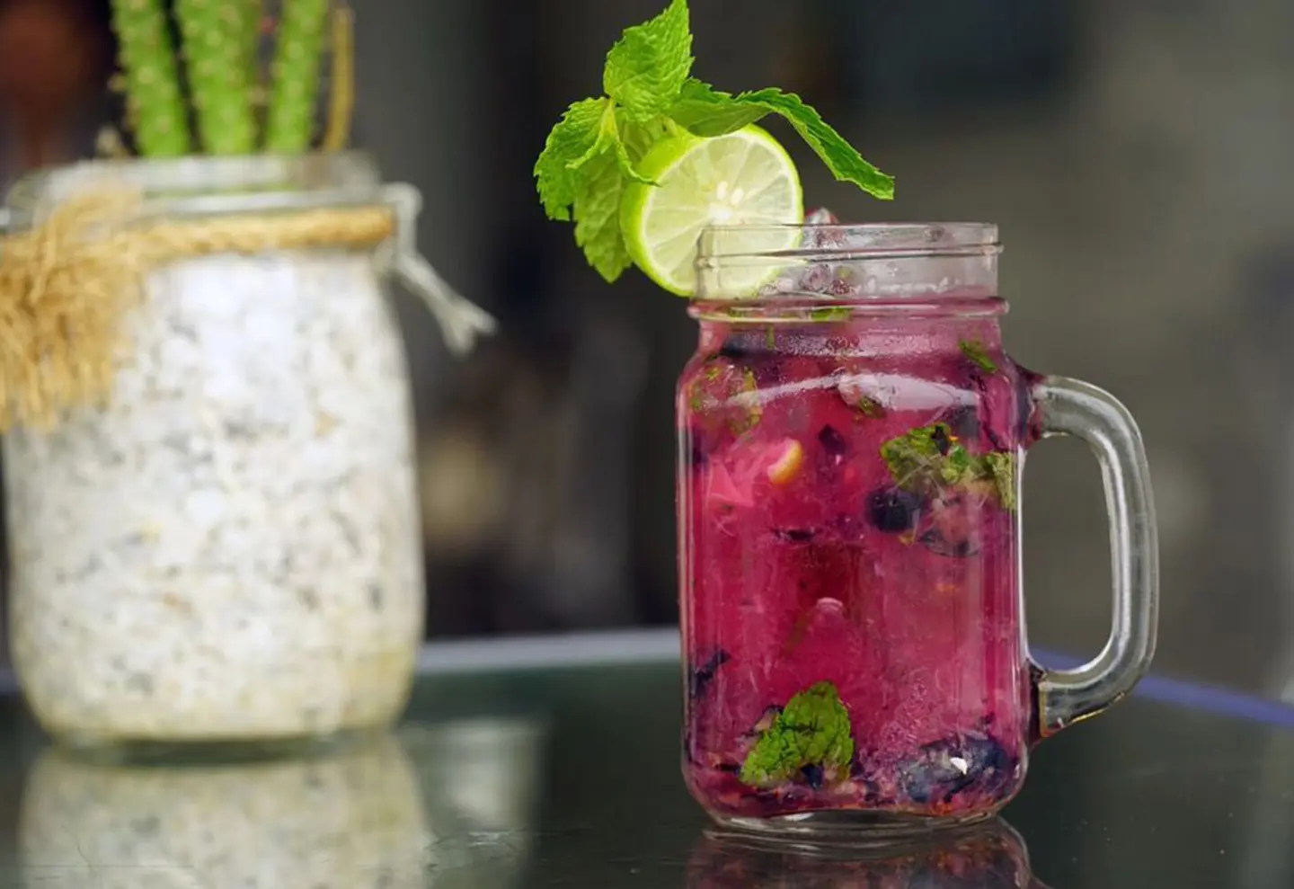 Blueberry Mojito