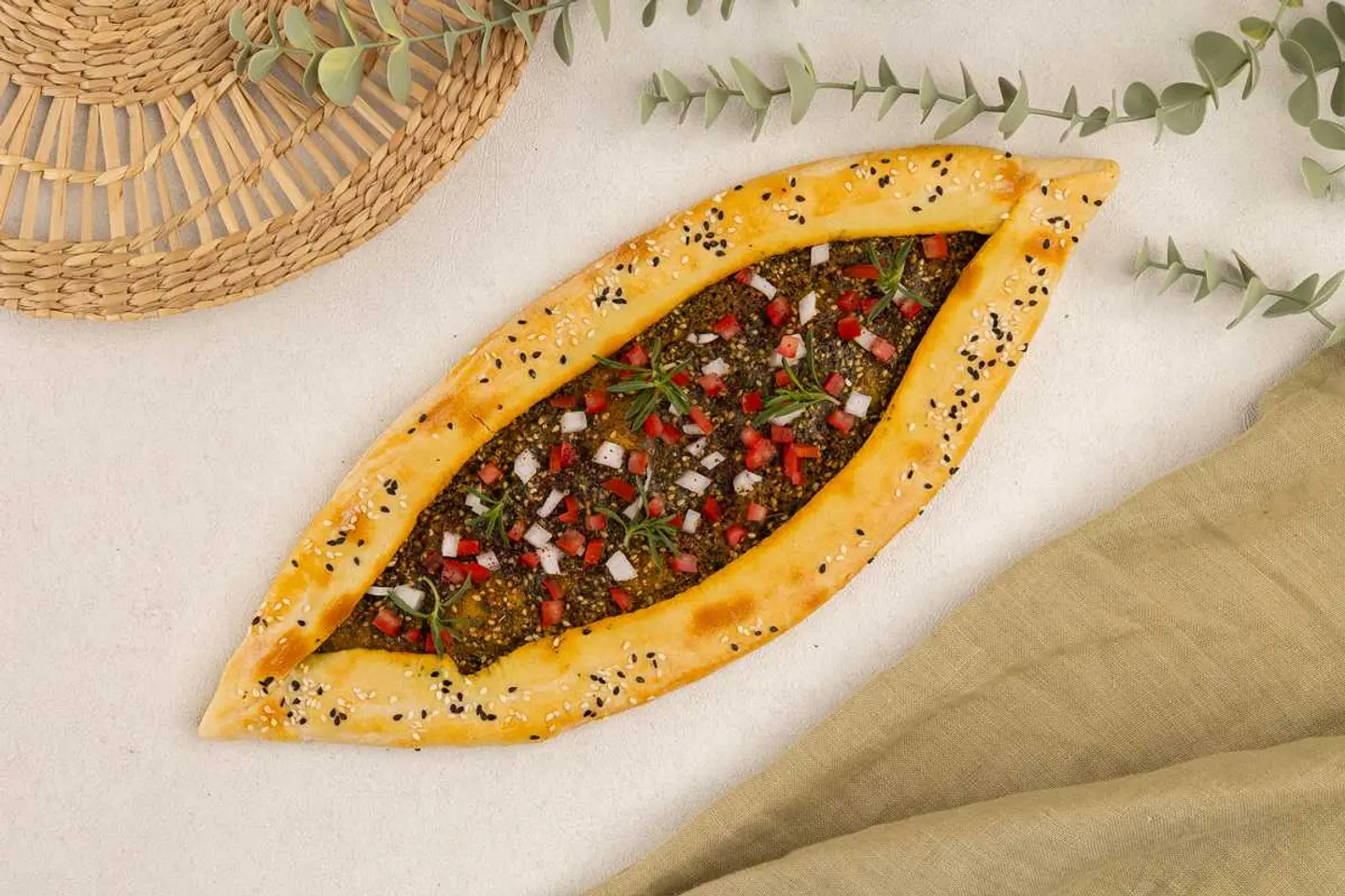 فطاير الزعتر الجبلي