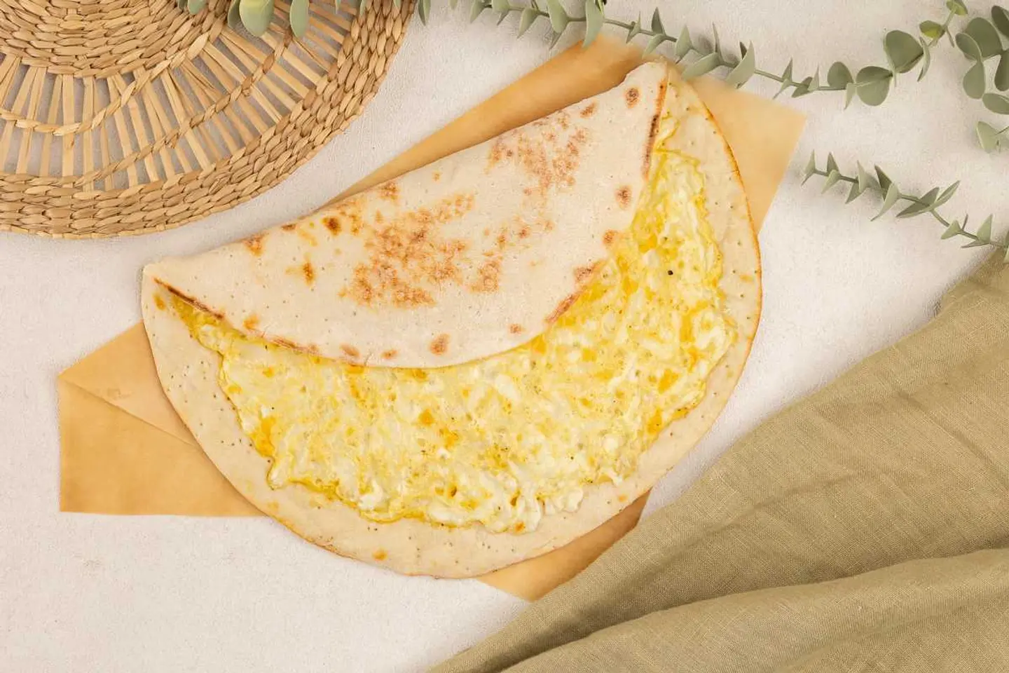 Egg & Cheese Manakeesh