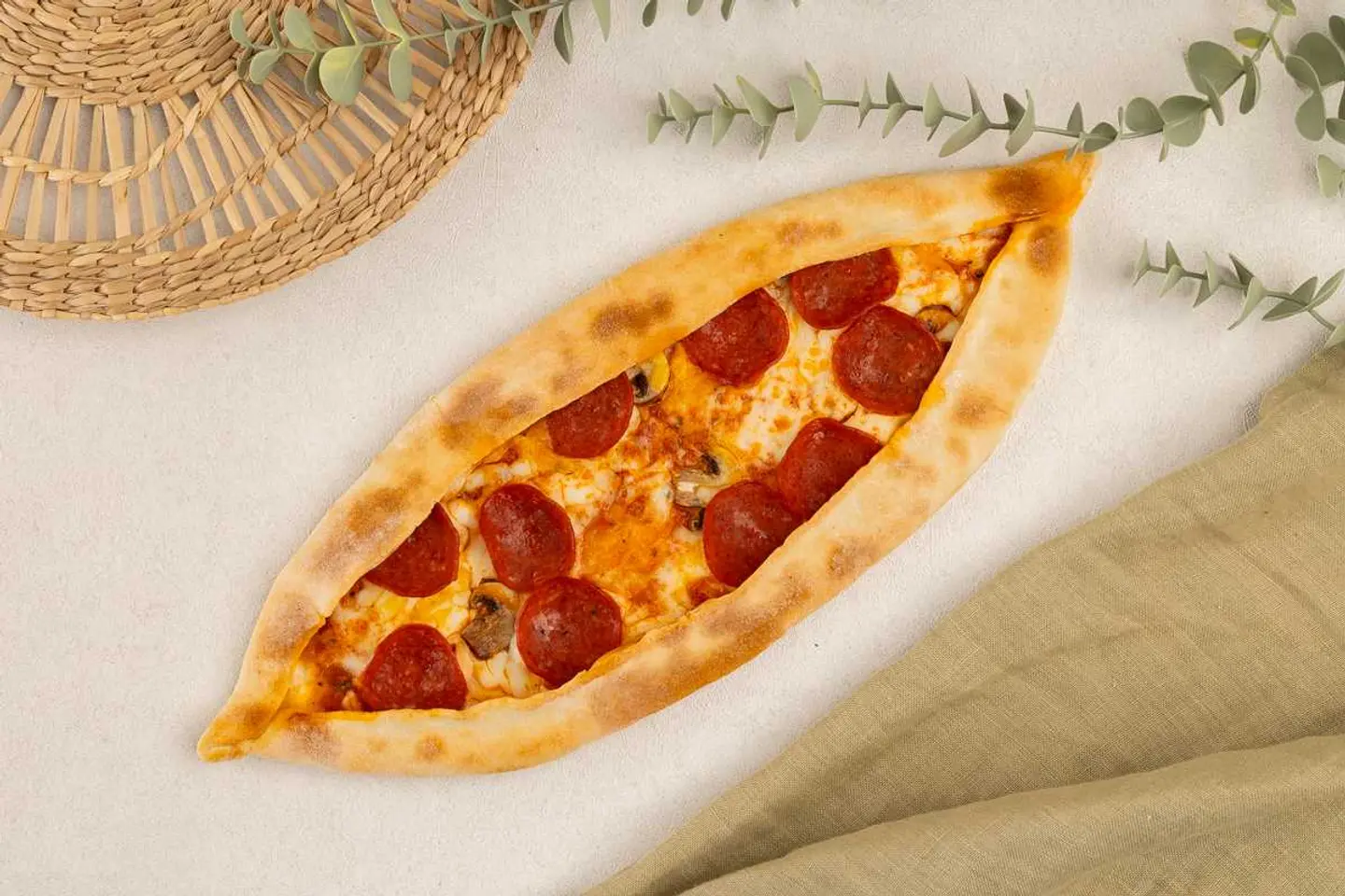 Pepperoni And Cheese Fatayer