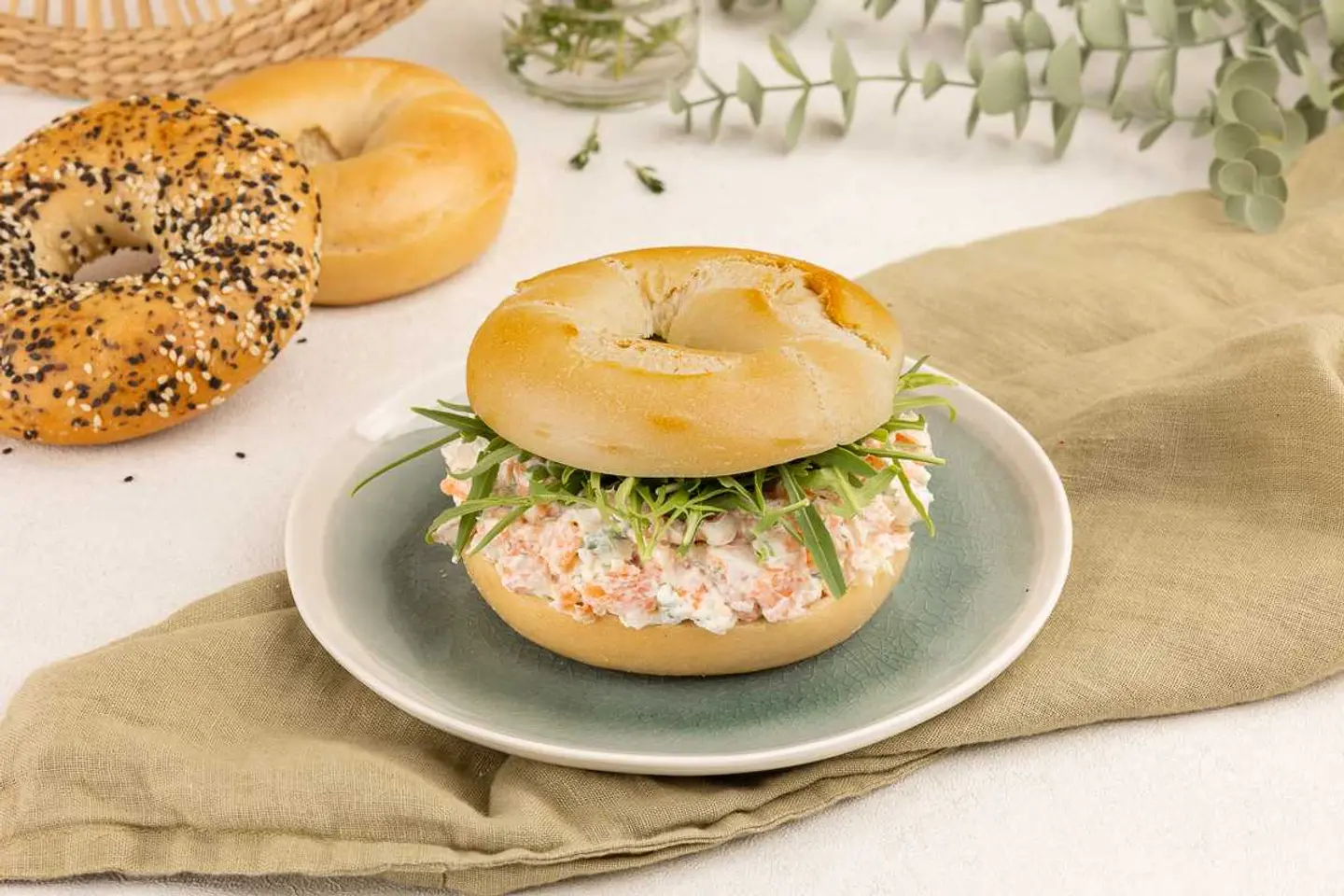 Salmon Bagel
