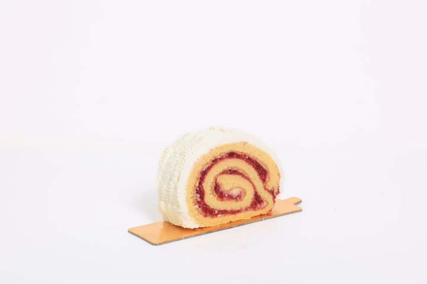 Strawberry Swiss Roll (Slice)