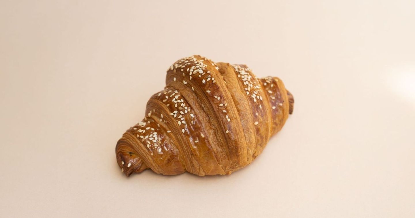 Cheese And Mint Croissant