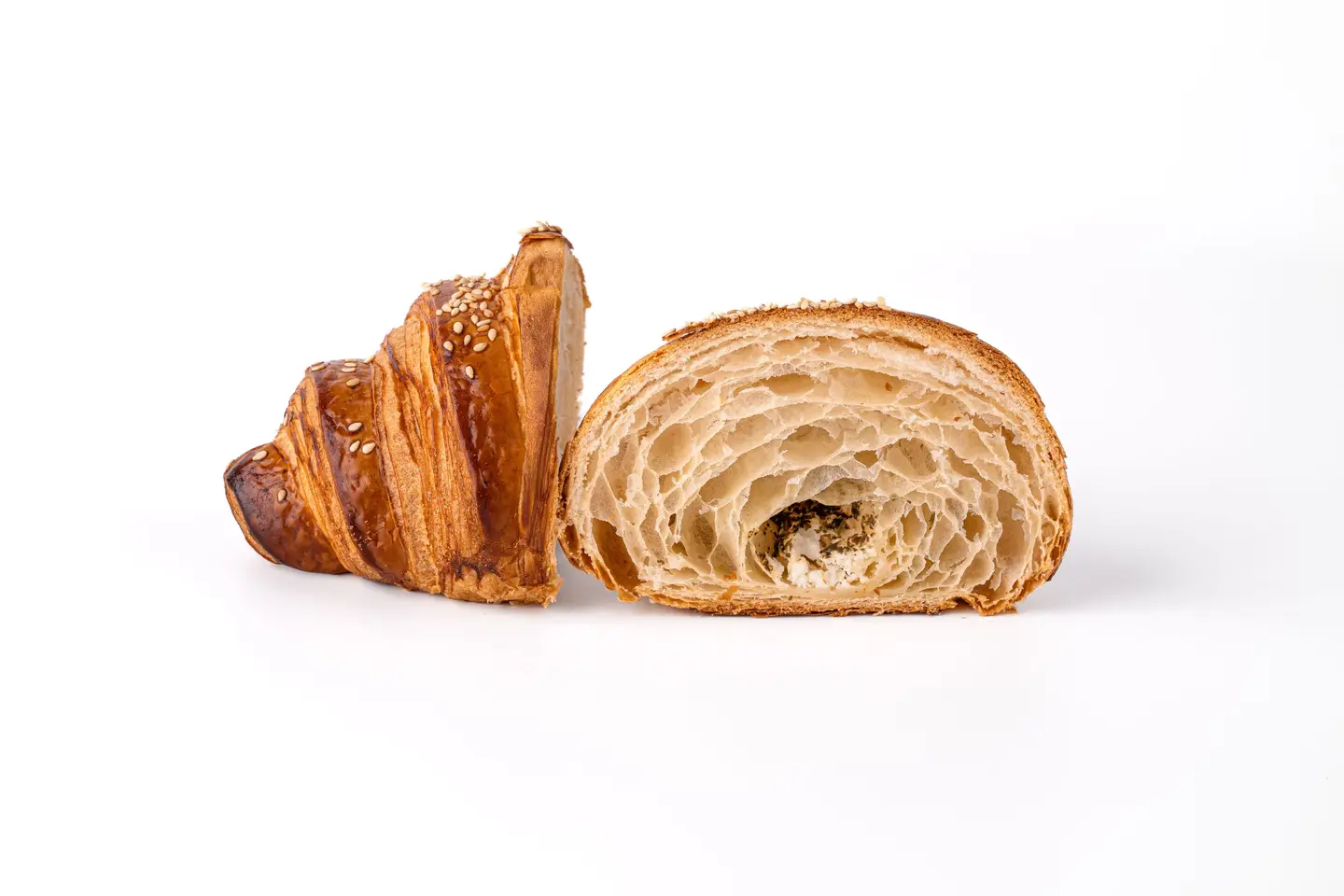 Cheese And Mint Croissant
