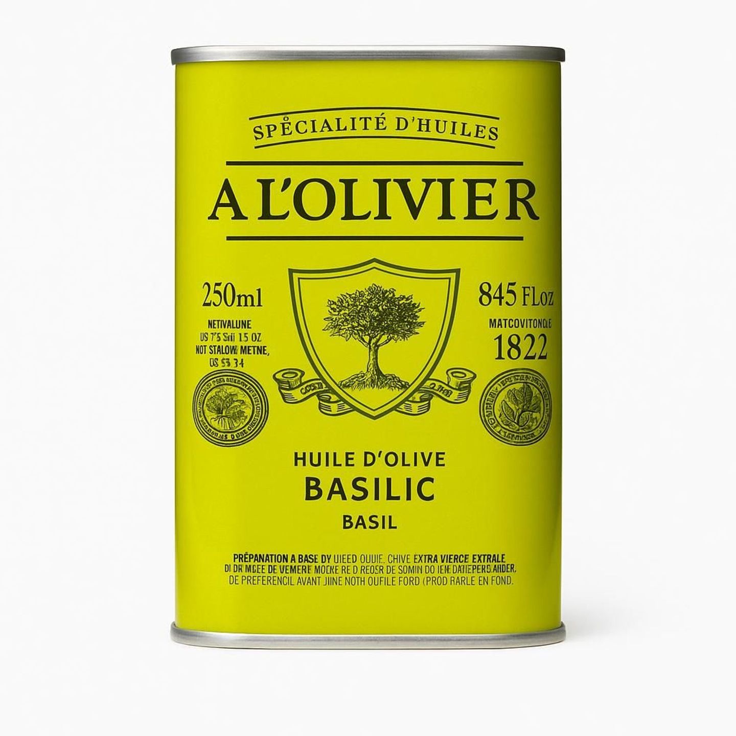 Basil Infused Olive Oil