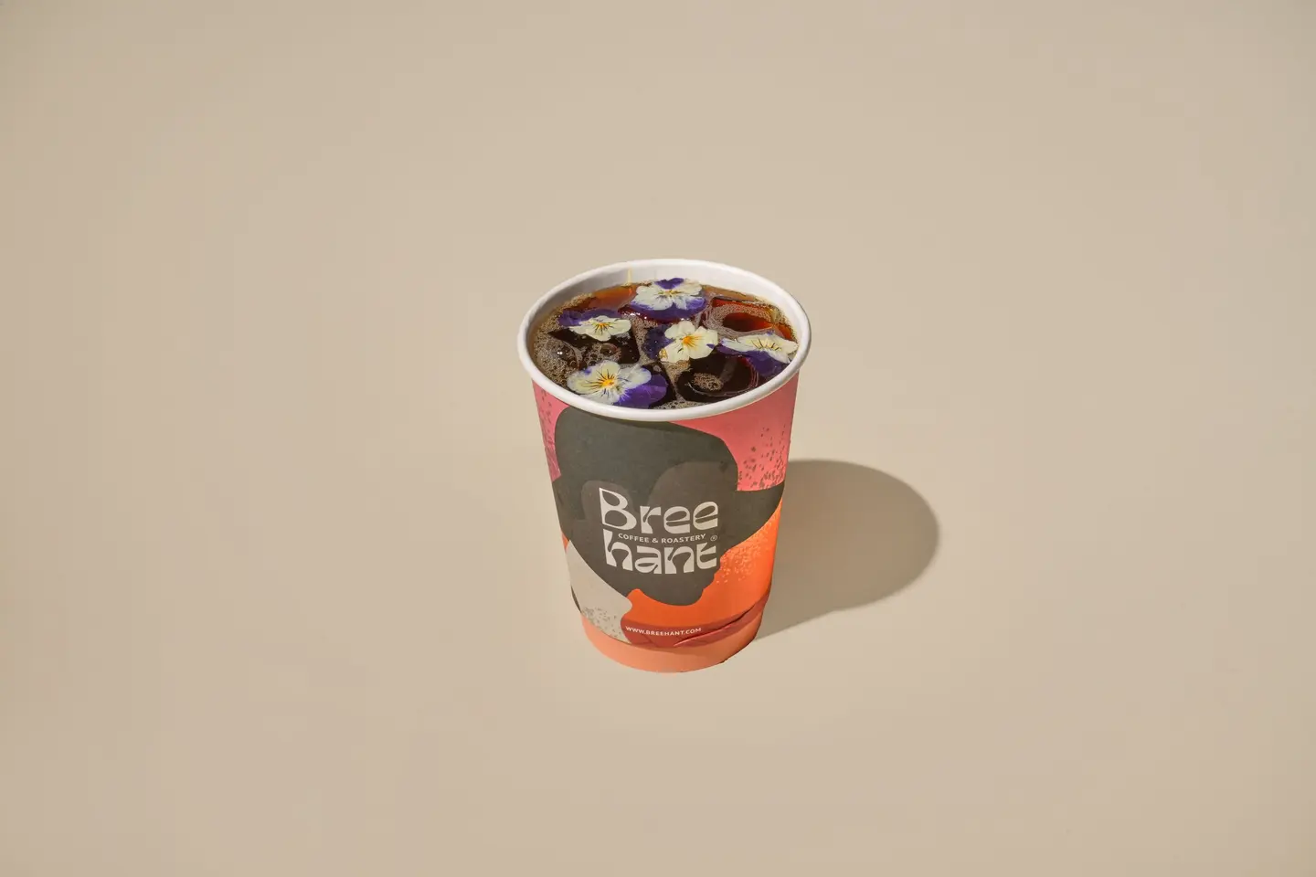 Iced V60 With Flowers
