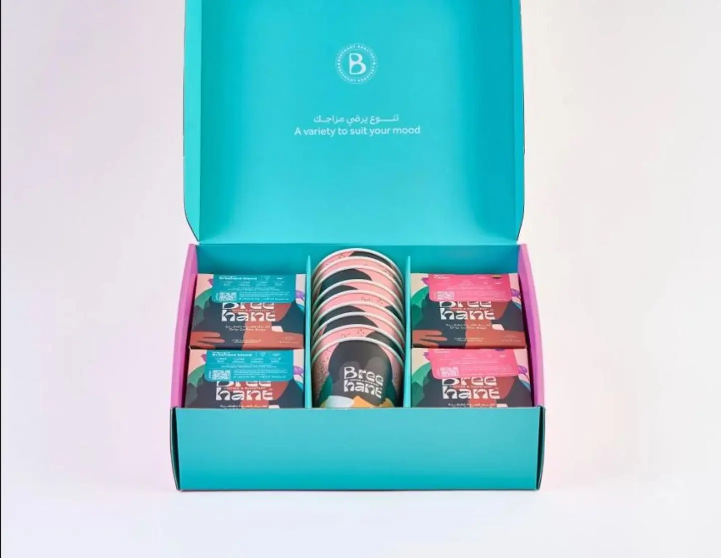 بوكس الأظرف المتنوع كولمبي وبليند