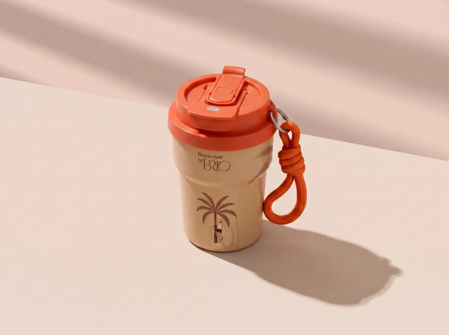 Orange Plam Brio Mug
