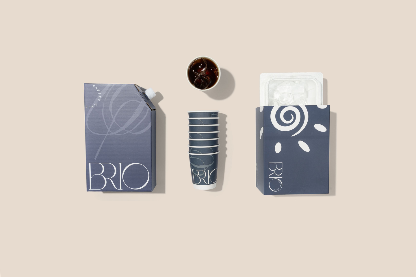 بوكس القهوة السوداء الباردة لتر ونصف