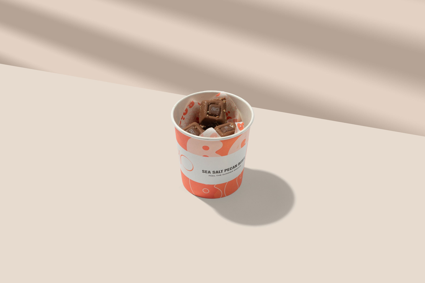 بريو آيس كريم بايتس – كراميل وبيكان (10 قطع)