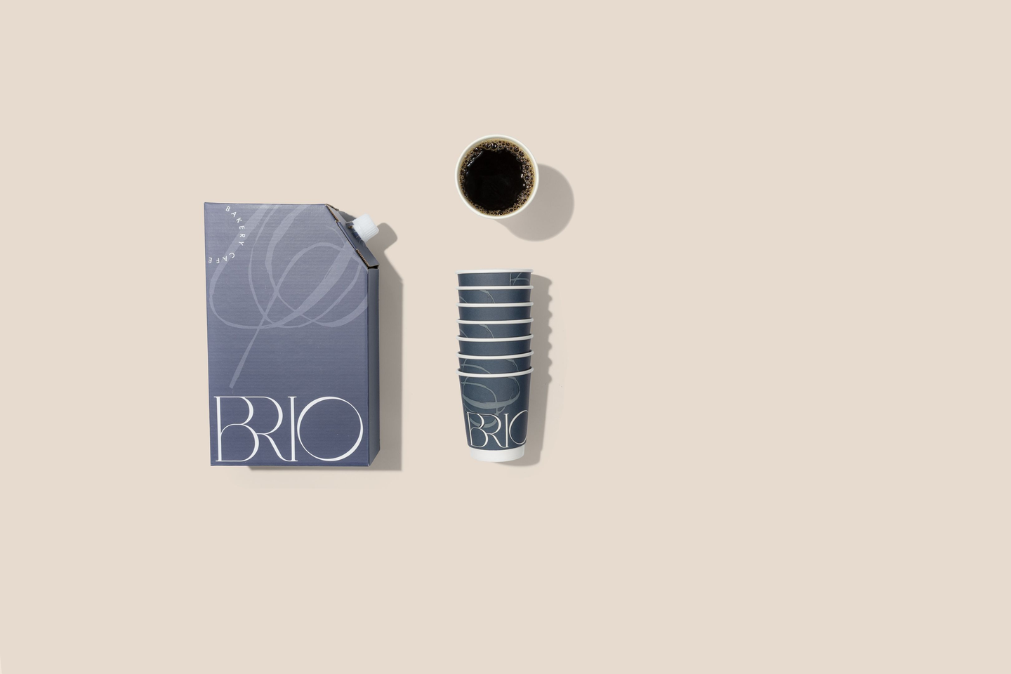 بوكس القهوة السوداء الساخنة لتر ونصف