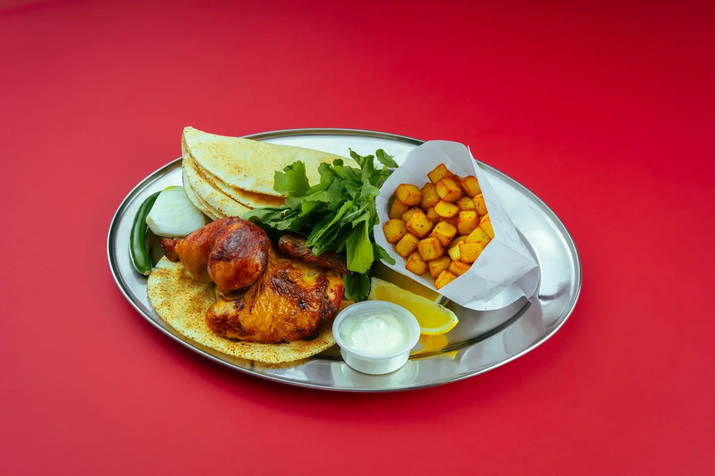 نص شواية وجبة