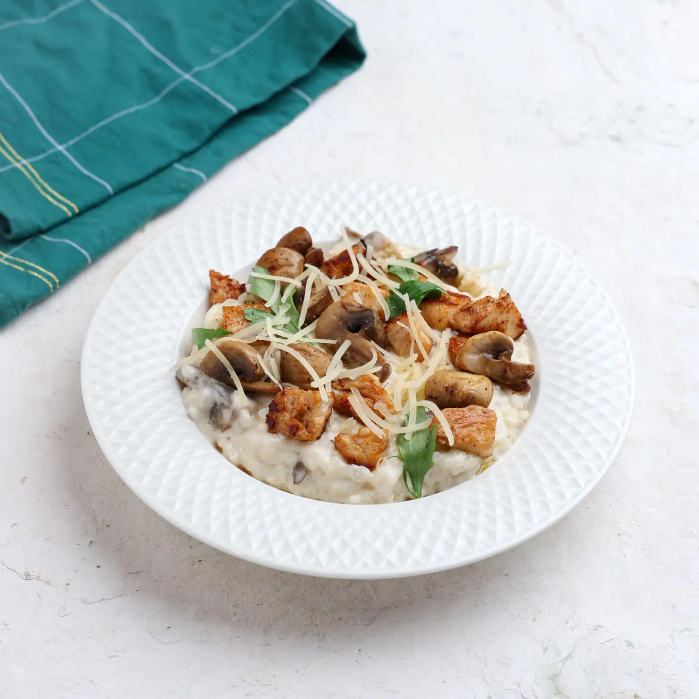 Chicken Mushroom Risotto