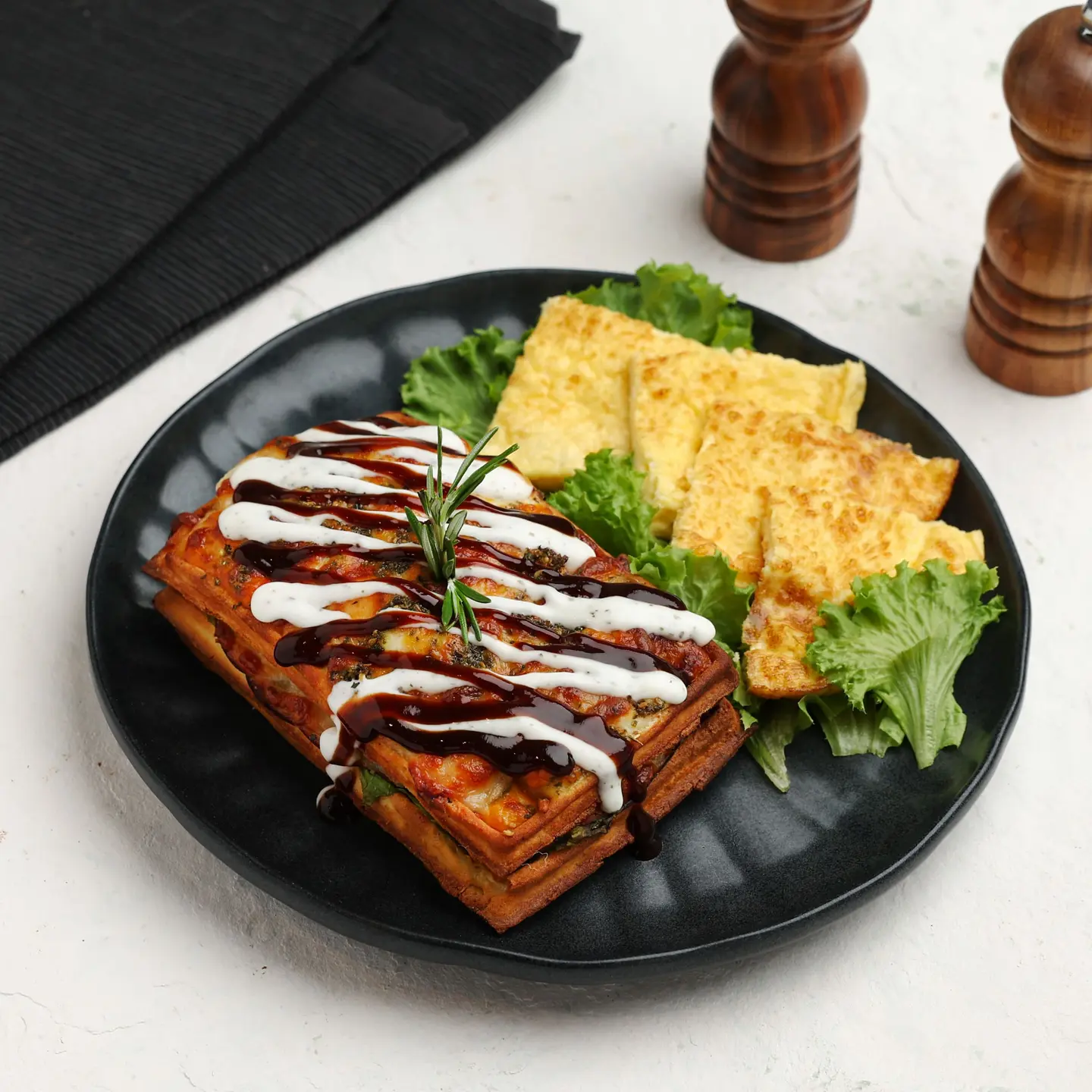 Waffle Club Sandwich