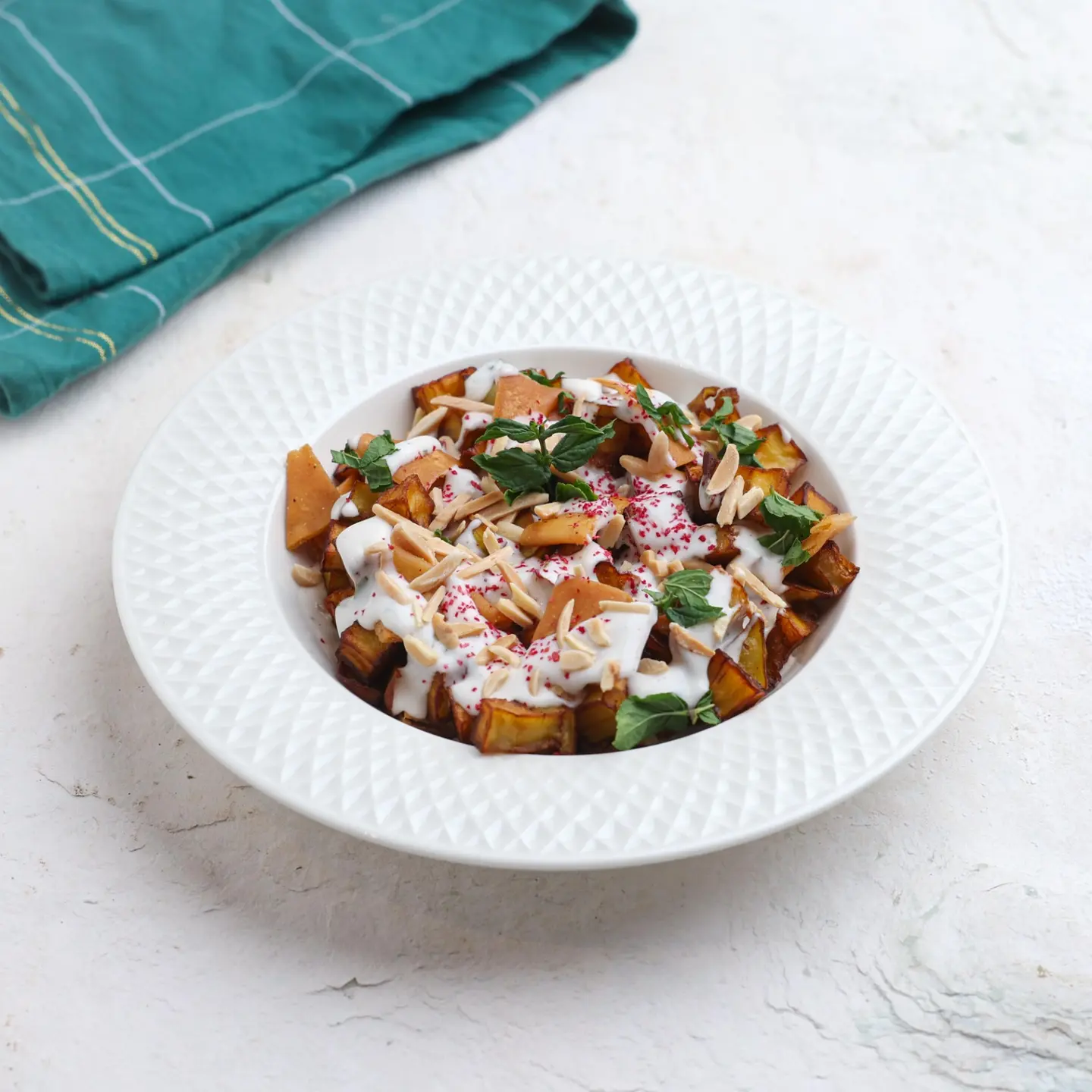 فتة باذنجان