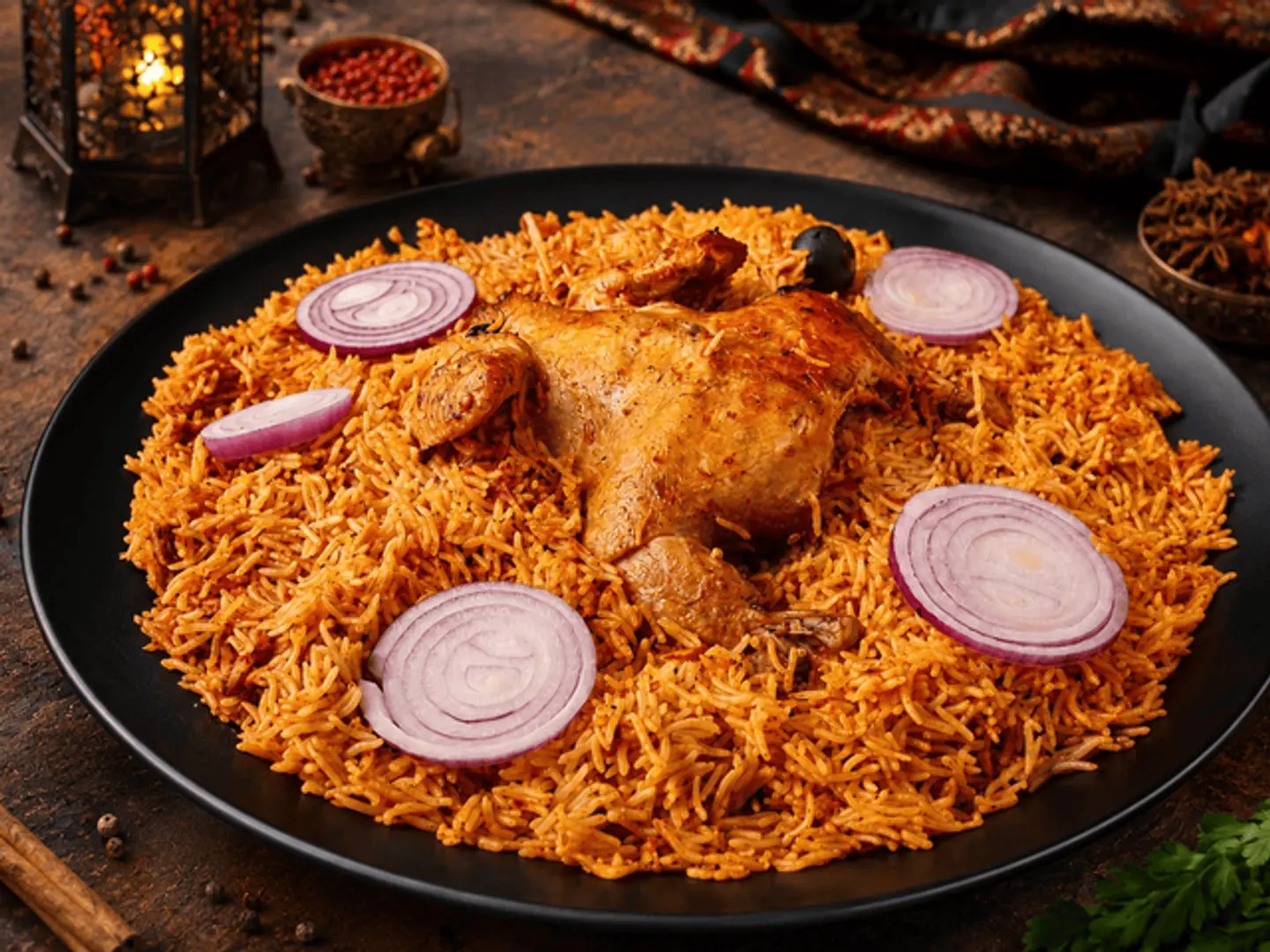 نصف حبة دجاج مضغوط