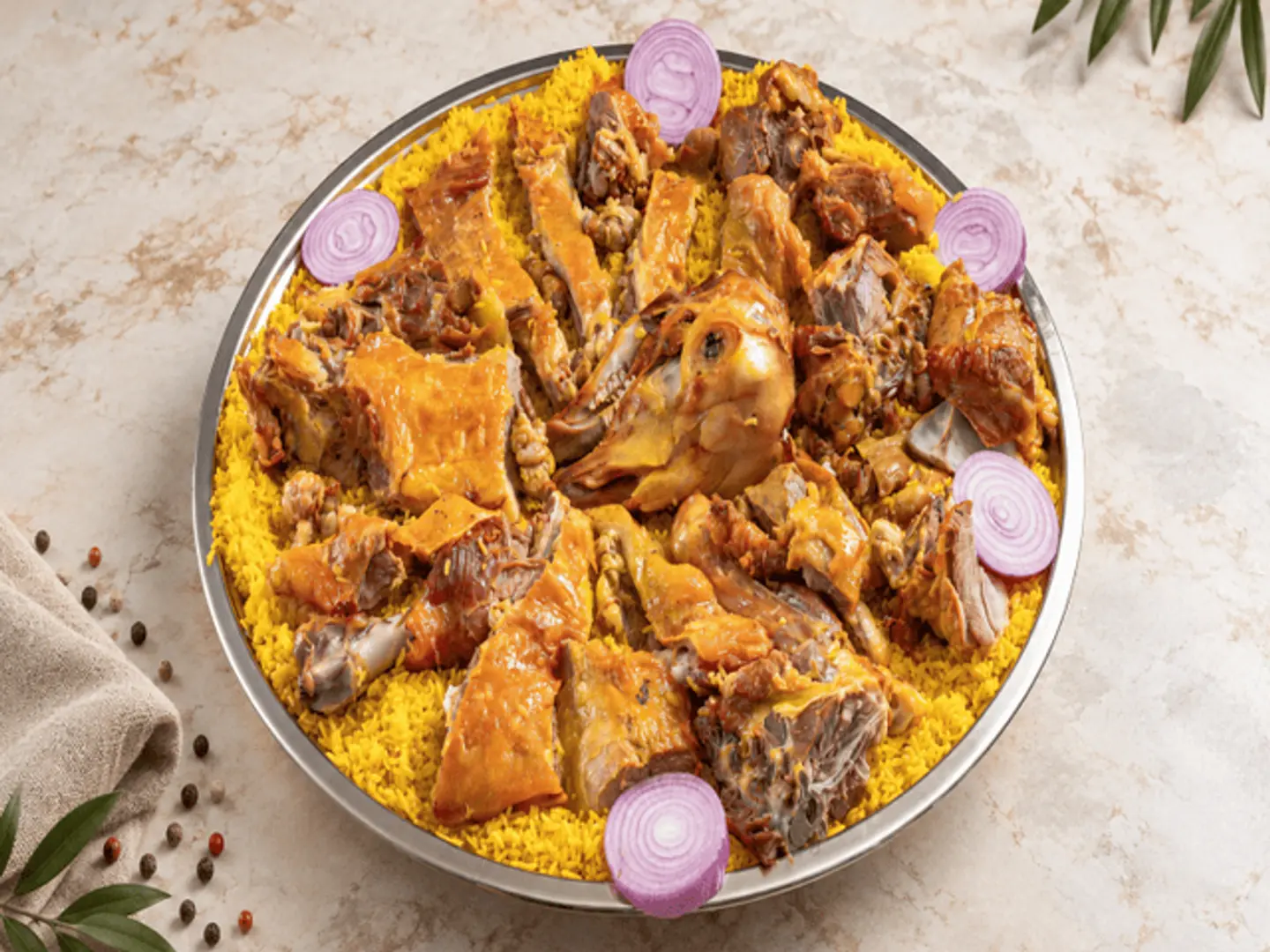نصف ذبيحة مندي