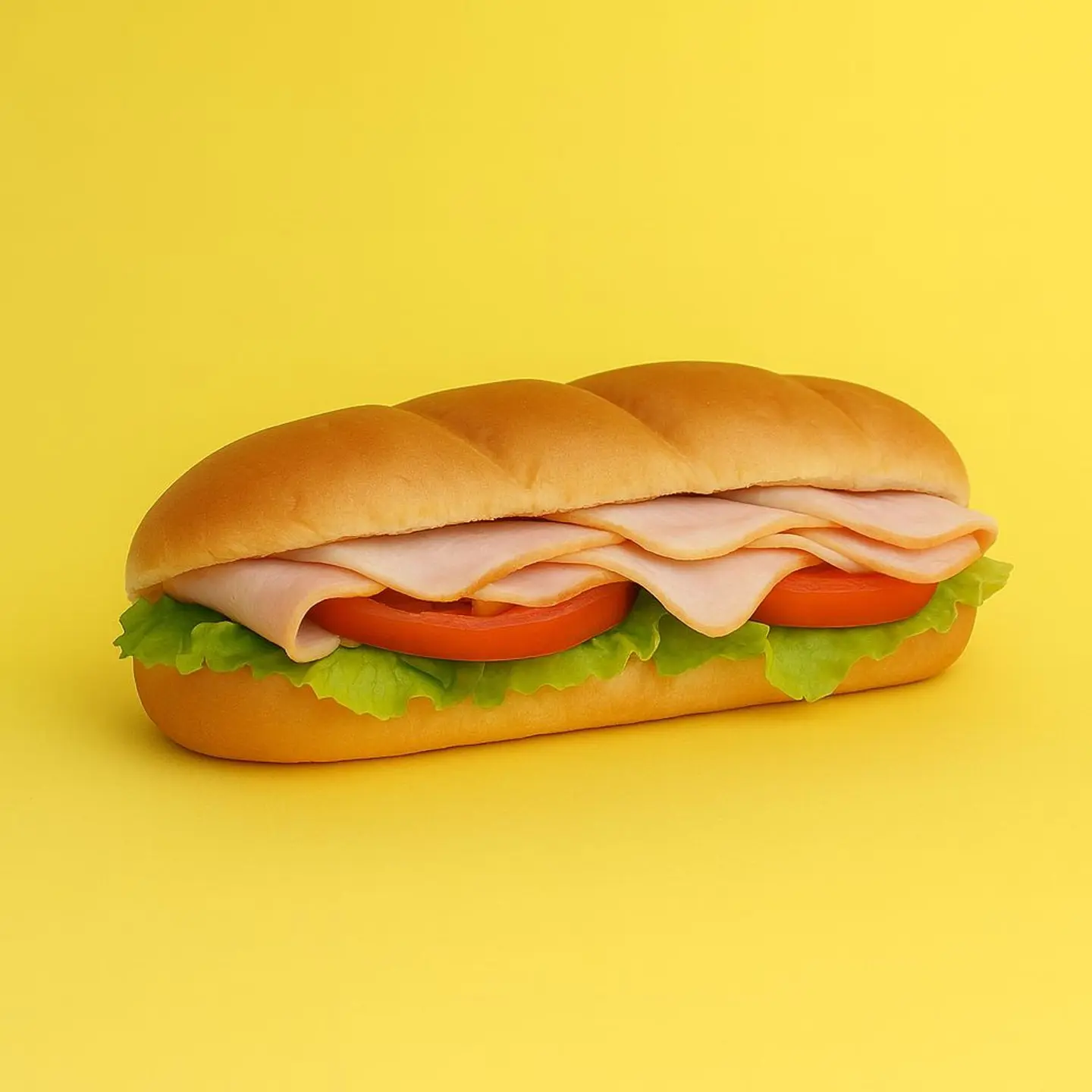 Turkey Baguette Sandwich