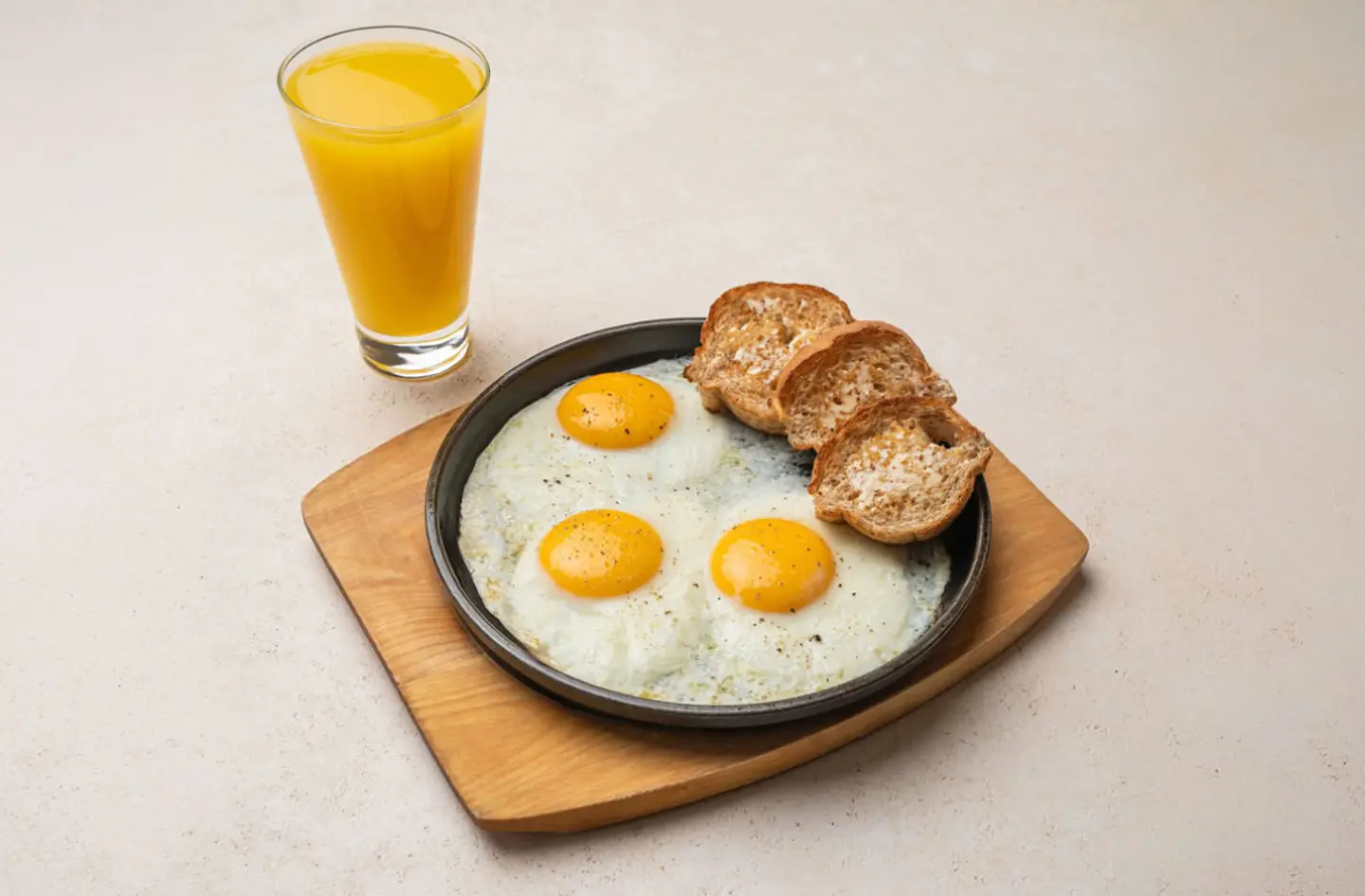 3 Sunny Side Up Eggs
