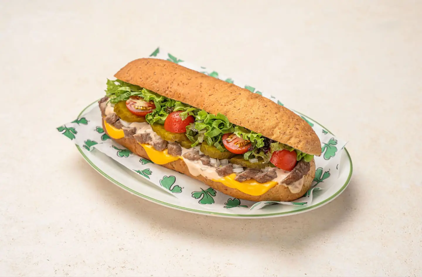 Steak Sandwich 8 Inch Bread