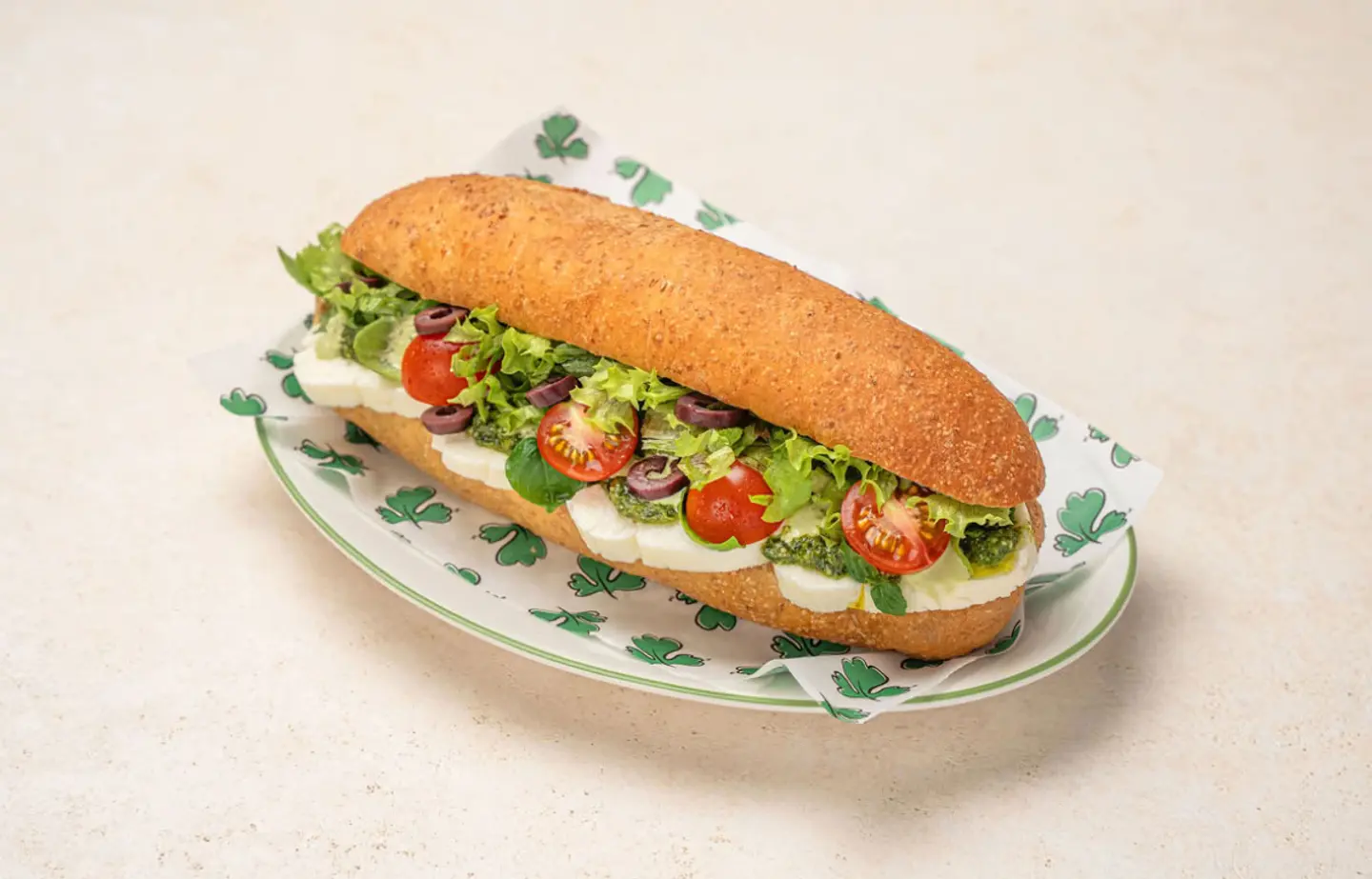 Halloumi Cheese Sandwich 8 Inch Bread
