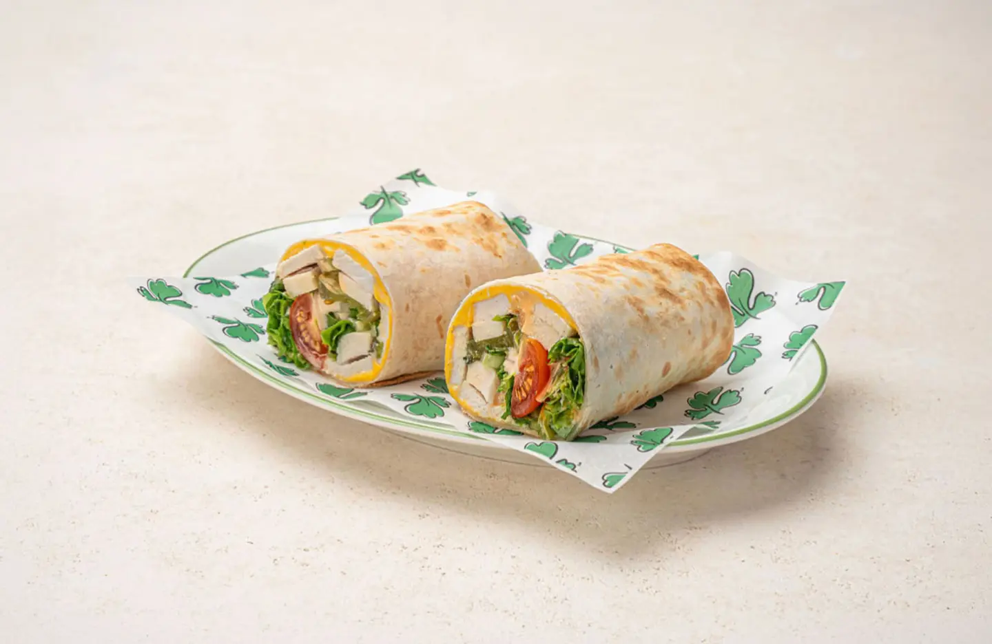 Classic Chicken Sandwich 8 Inch Wrap