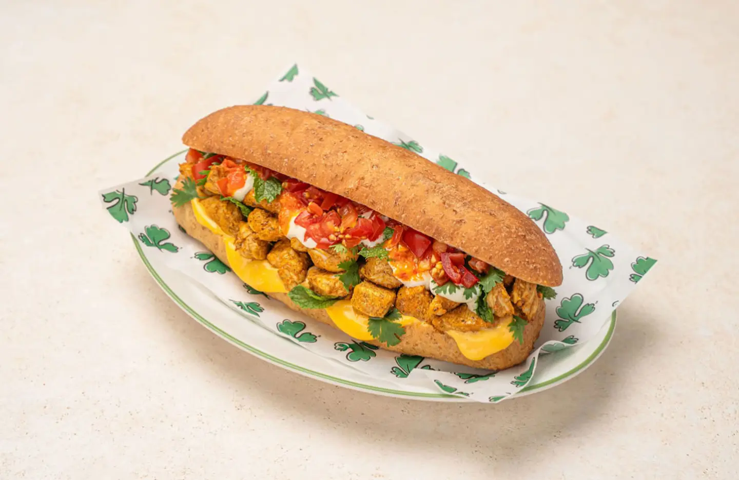 Tikka Chicken 8 Inch Bread