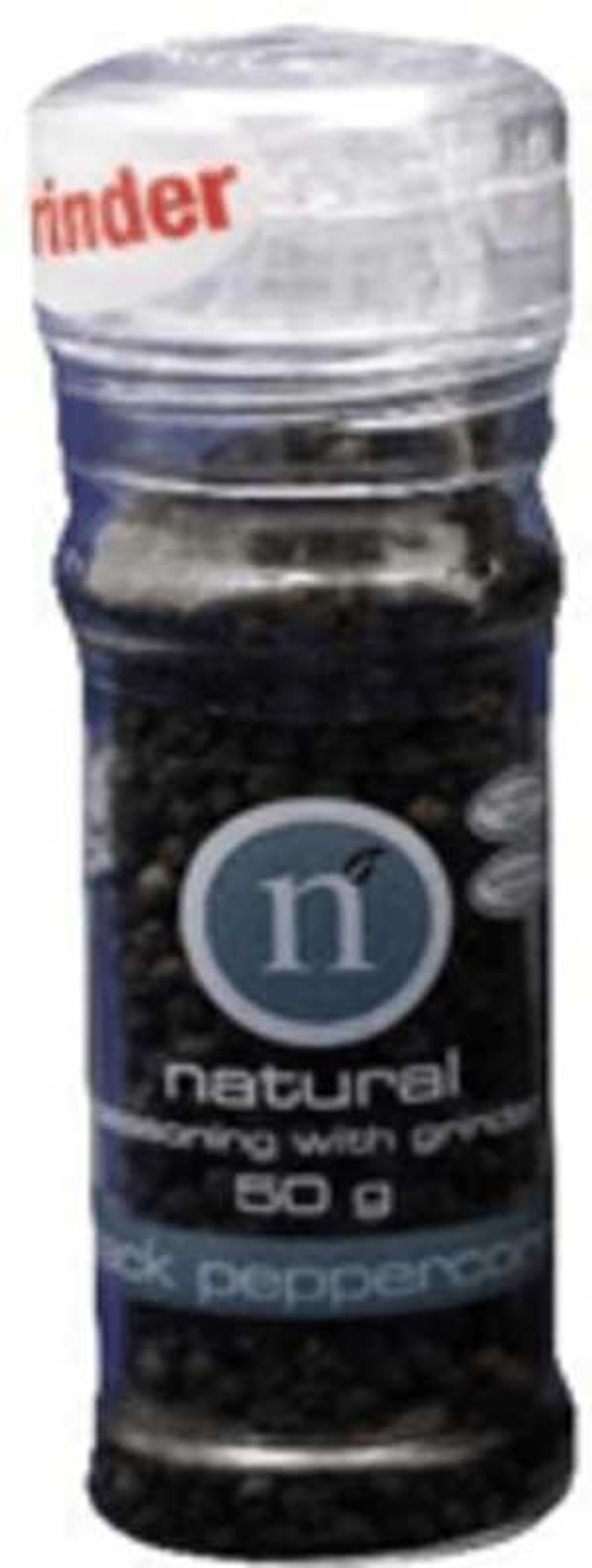 Natural Whole Black Pepper 50 Gr