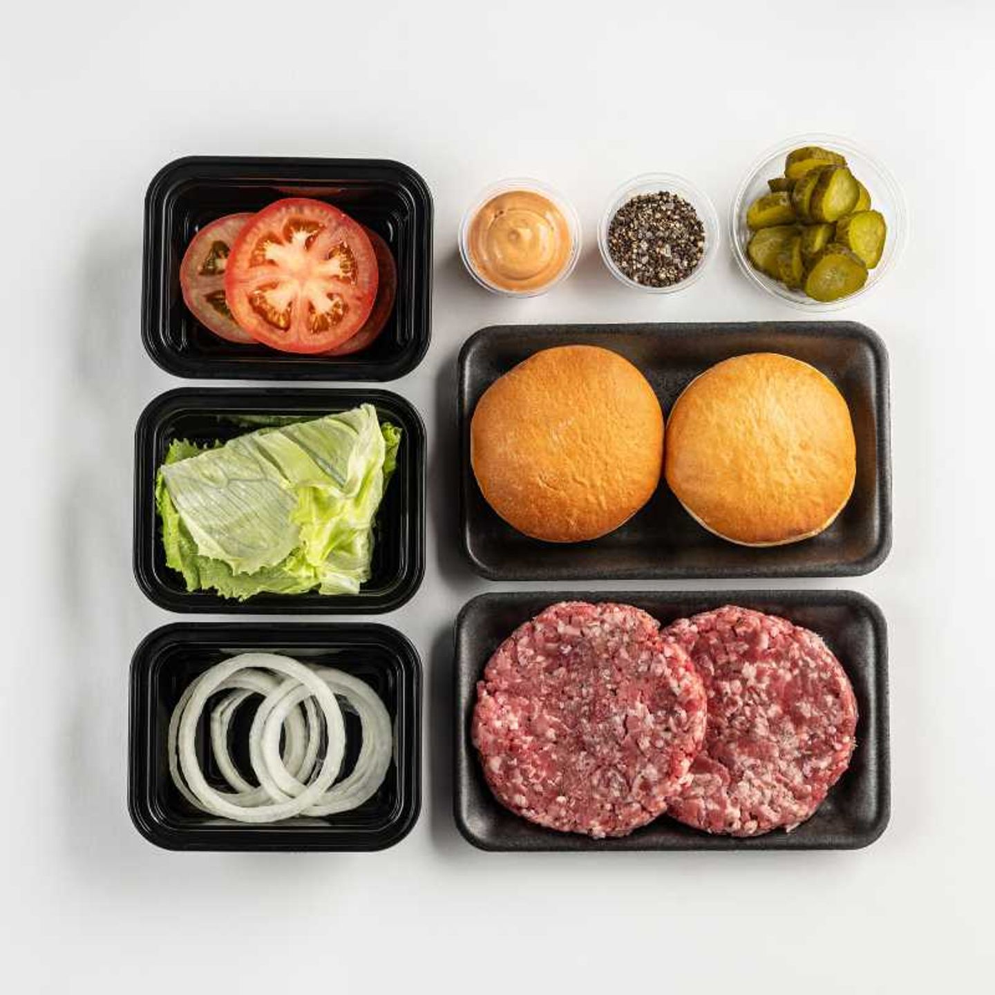 Burger Bbq Box For 2