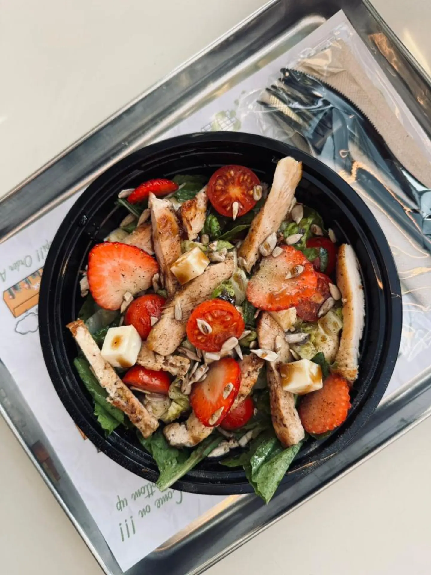 Chicken Caprese Salad