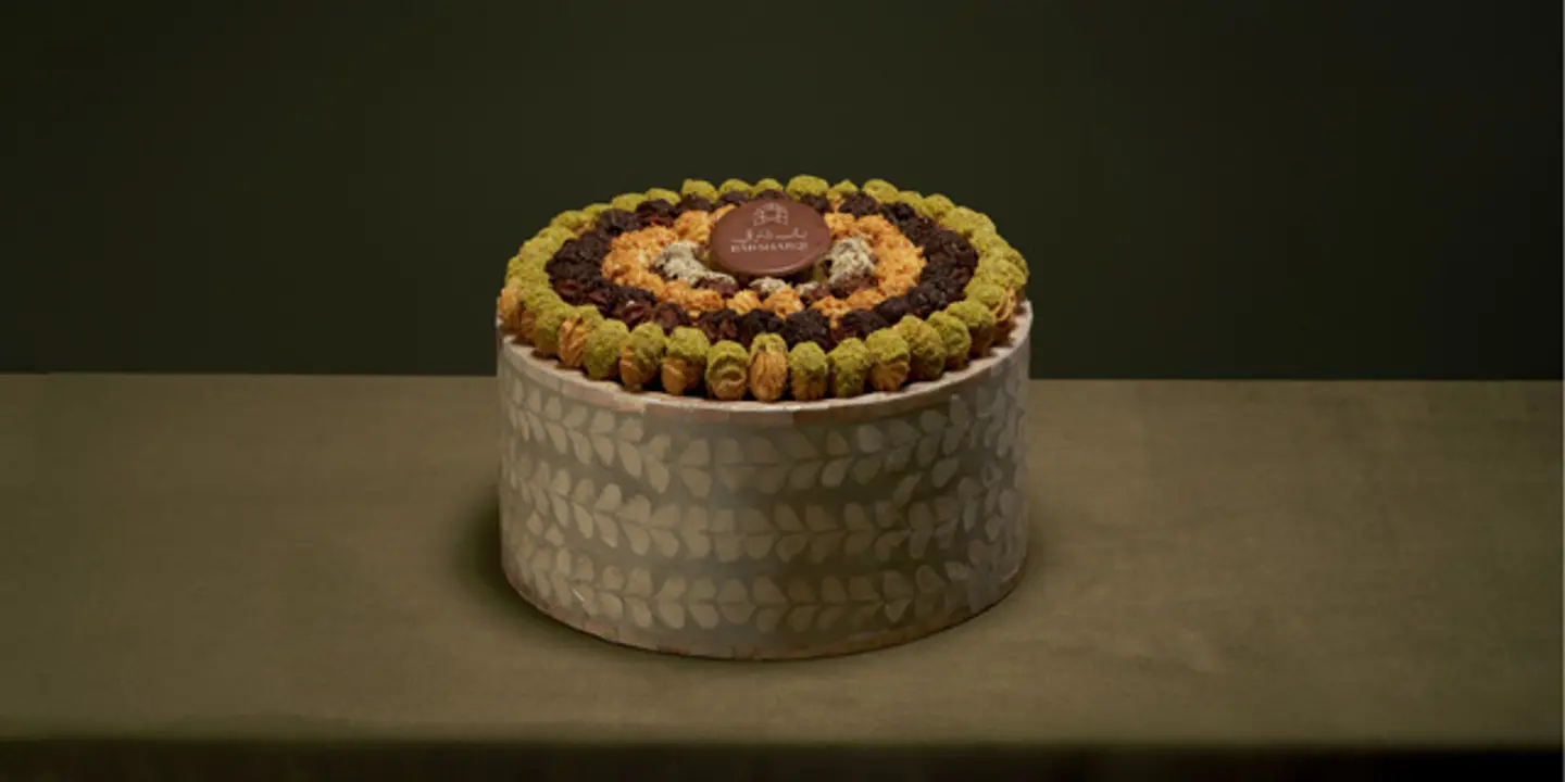 صينية بيتيفور الحليب والشوكولاتة - رصاصي وسط