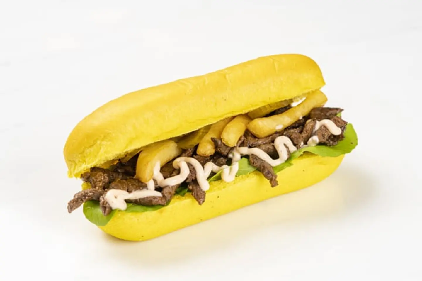 ستيك لحم مع الخضار