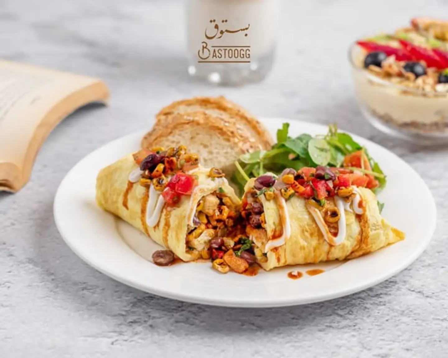 Chicken Omelette Roll