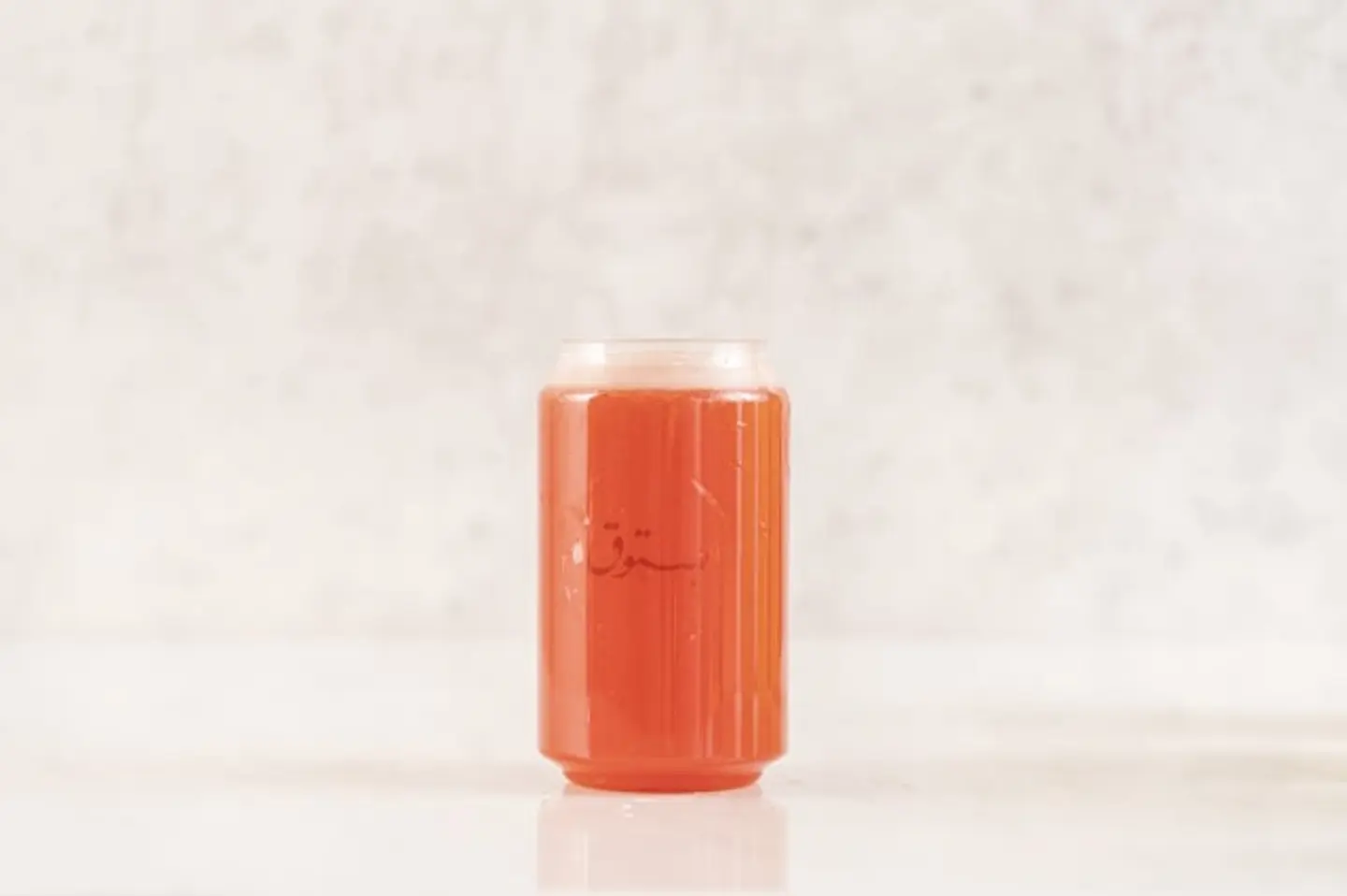 عصير الفراولة الطازج